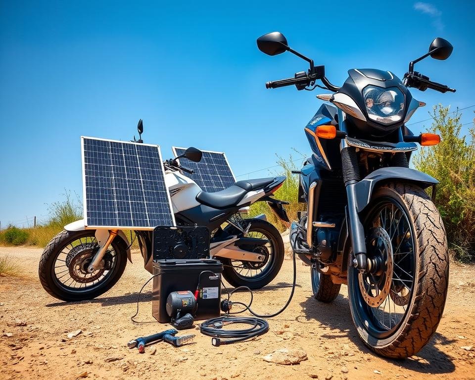 Tutorial Cas Aki Motor Menggunakan Solar Panel