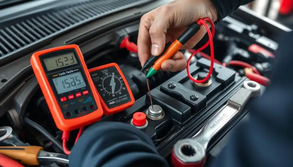 cara menggunakan multimeter untuk mengukur ampere aki mobil